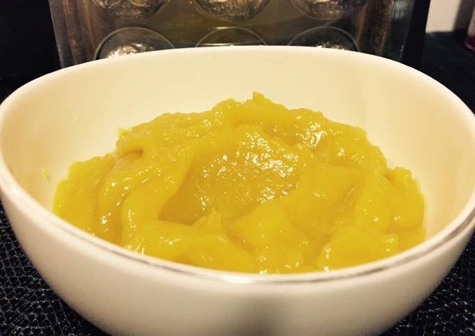 Pumpkin Purée for cakes