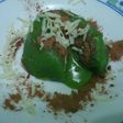 Green tea lava cake