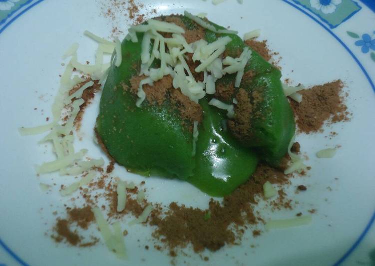 Cara mudah Membuat Green tea lava cake Anti Gagal