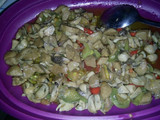 Tumis jamur kancing+Bakso
