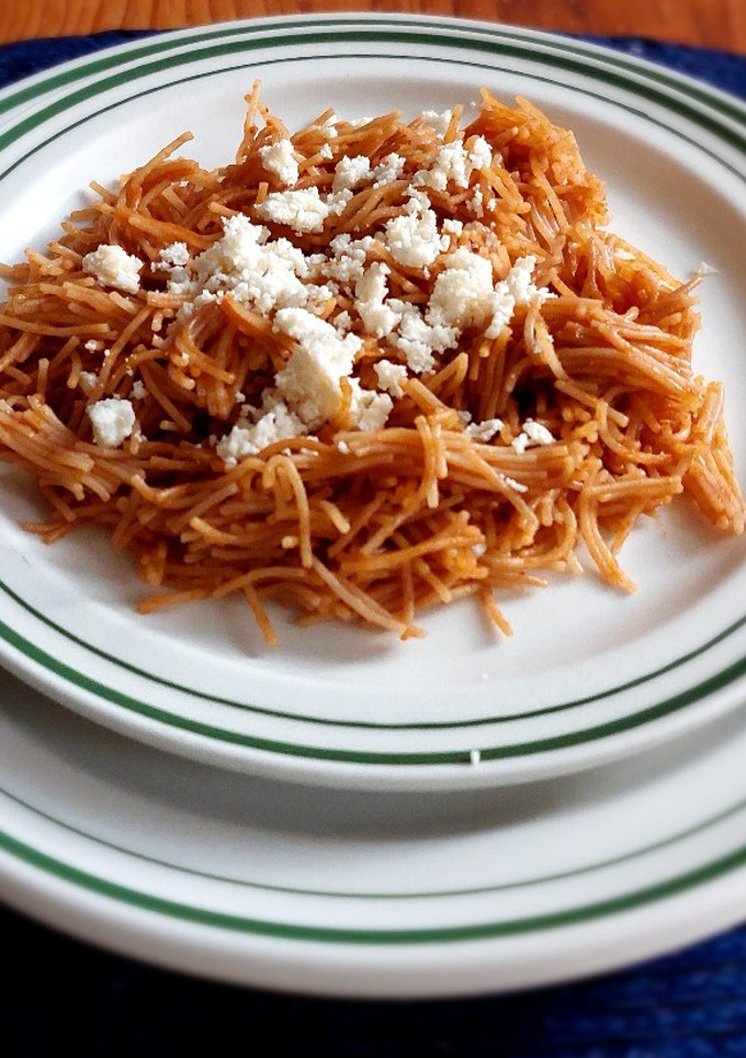 Una foto de Fideo seco