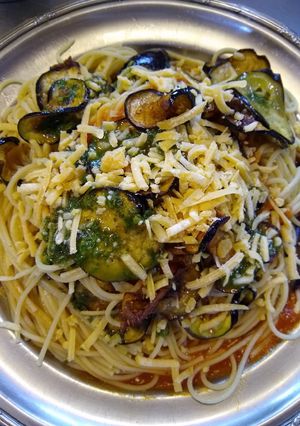 Una foto de Spaguettis alla Norma