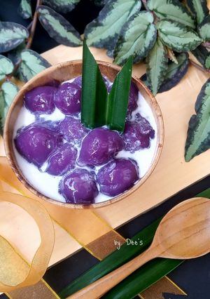 Foto resep 290. Bubur Candil Ubi Ungu
