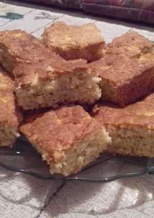 Una foto de Torta espumita de manzana