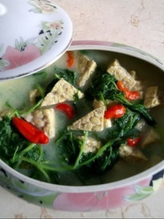 Foto resep Bobor Bayam Tempe