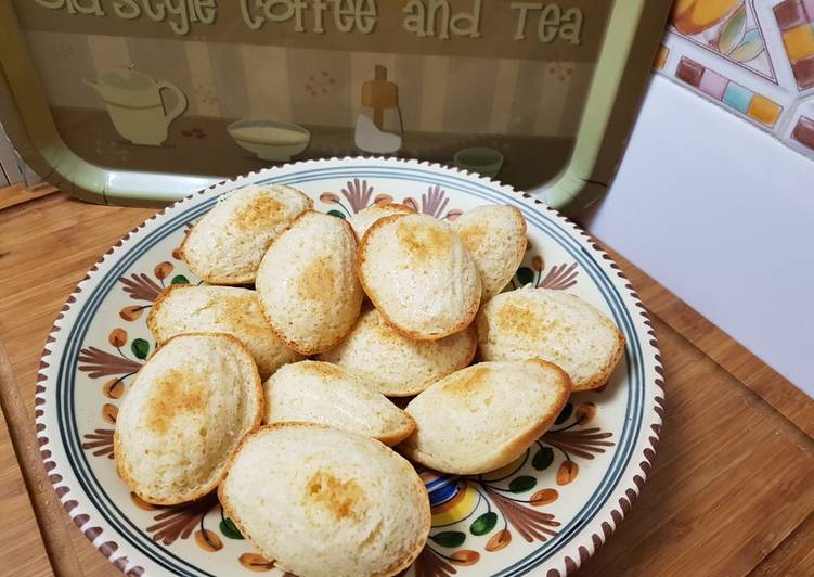 Bizcochitos aromáticos tipo Madeleine