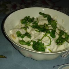 A picture of Potato salad.