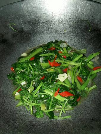 Cara Gampang Membuat Tumis kangkung teriyaki yang Enak