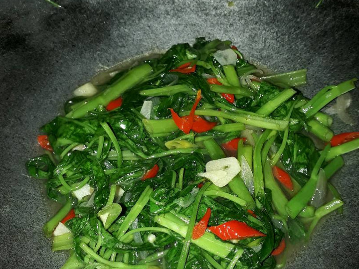 Cara Gampang Membuat Tumis kangkung teriyaki yang Enak