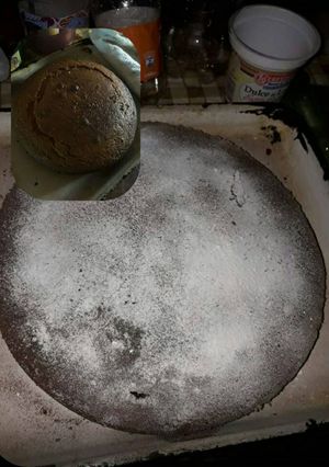 Una foto de Bizcochuelo casero y esponjoso