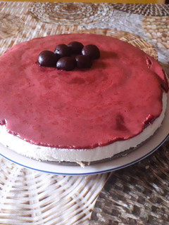 Foto di Ceeskake alle ciliegie e yogurt
