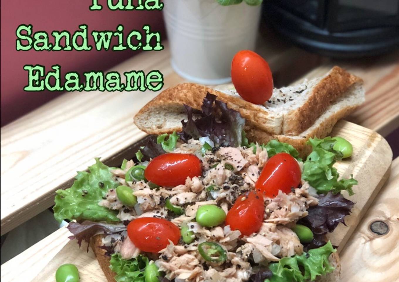 Edamame Tuna Sandwich