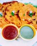 20 minute breakfast Healthy tasty vegetable besan cheela