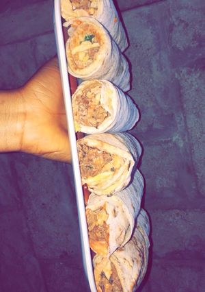 A picture of Shawarma.