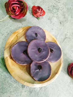 Foto resep Kue lumpur ubi ungu