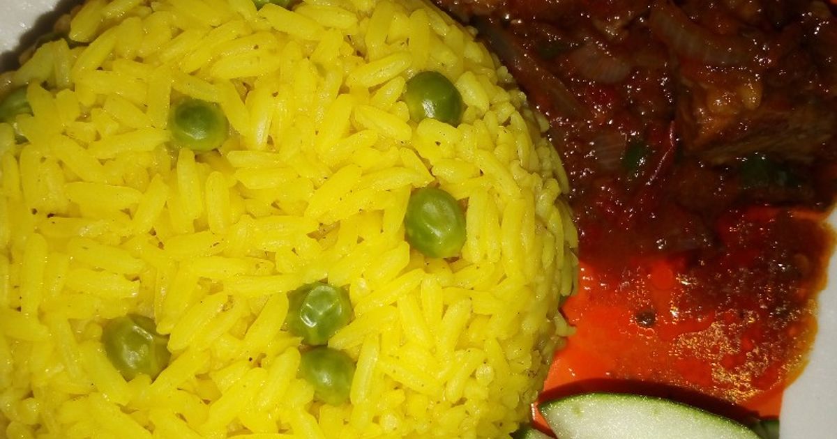 Curry Rice And Stew Recipe by Aishatu Basheer - Cookpad