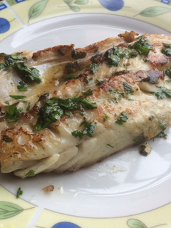 Una foto de Corvinata a la plancha 🐟 🌿