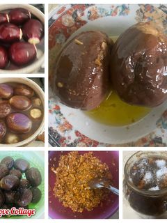 صورة لوصفة المكدوس اطيب مقبلات بشهي