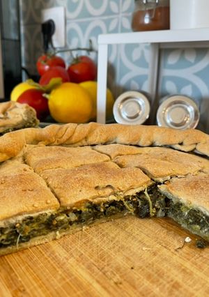 Φωτογραφία της συνταγής Σπανακόπιτα με σπιτικό φύλλο