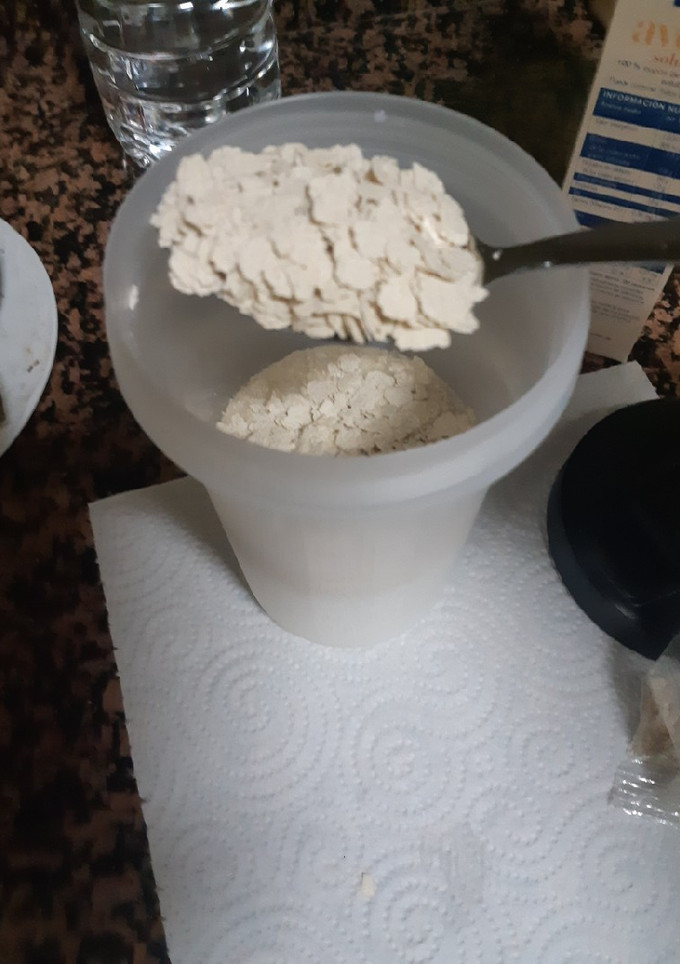 Una foto de Batido pre-entreno