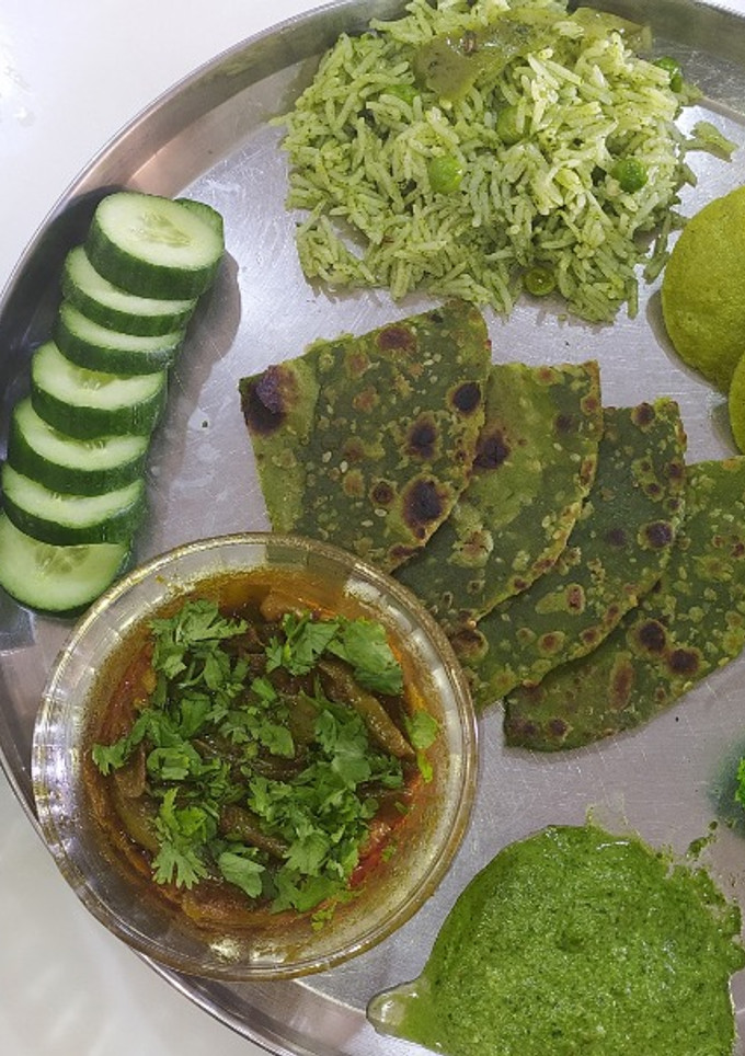 ગ્રીન ડિનર રેસીપી મુખ્ય ફોટો
