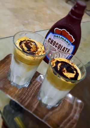 A picture of Dalgona Cold coffee.