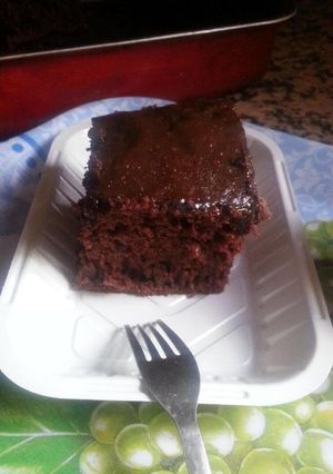 صورة لوصفة كيكة الشوكلاته اللذيذه