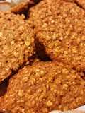 Galletitas de avena y miel con jengibre y canela 🍯🍪