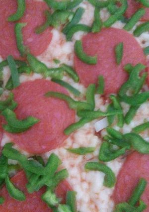 Una foto de Masa parmesana "pizza"