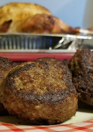 A picture of Thanksgiving Breakfast Sausage.