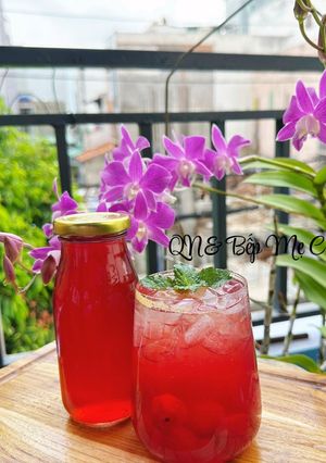 Hình của món Siro mận hậu.
