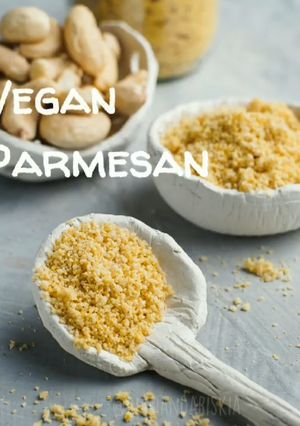 Foto resep Vegan parmesan