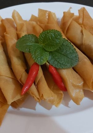 Foto resep Pangsit gulung