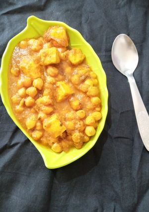 চানা পনির মশলা(chana paneer masala recipe in bengal) রেসিপির প্রধান ছবি