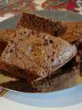 Brownies con chispitas de chocolate