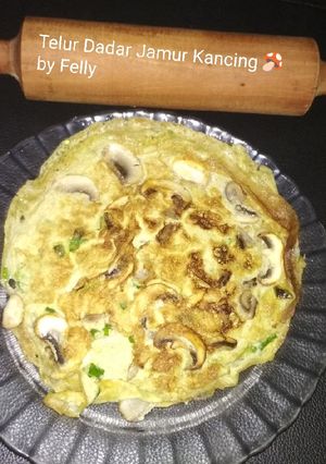 Foto resep Telur Dadar Jamur Kancing