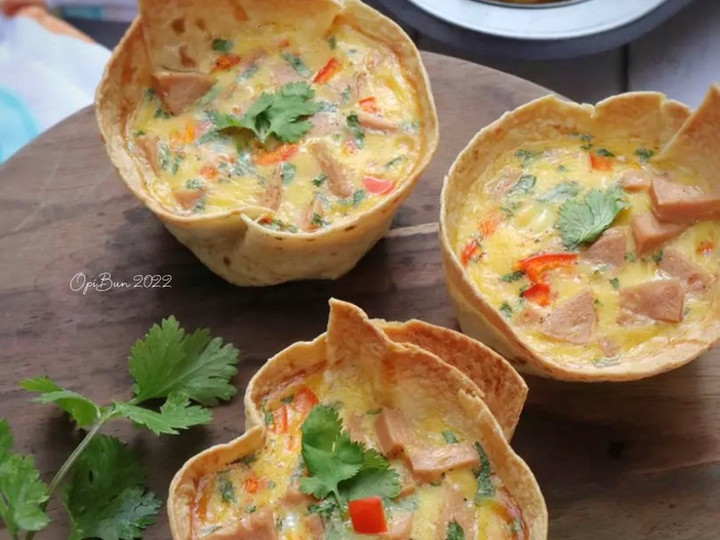 Wajib coba! Bagaimana cara memasak Tortilla Cups yang enak