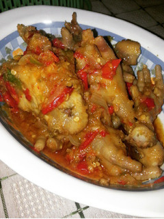 Foto resep Ceker Sayap Balado Pedas