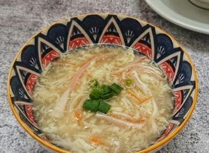Foto resep Egg Drop Soup w/ Crabstick