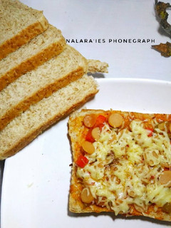 Foto resep Pizza Roti Tawar Gandum (teflon)