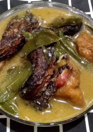 Foto resep Ikan cucut kuah santan cabe ijo