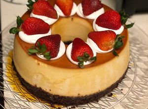 Una foto de El chocoflan perfecto si existe!