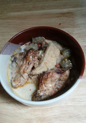 Foto resep Mangut ikan asap semarangan
