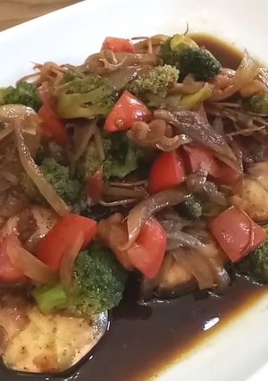 Foto resep Udang Lada Hitam