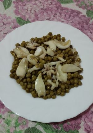 Foto di Seppie con piselli