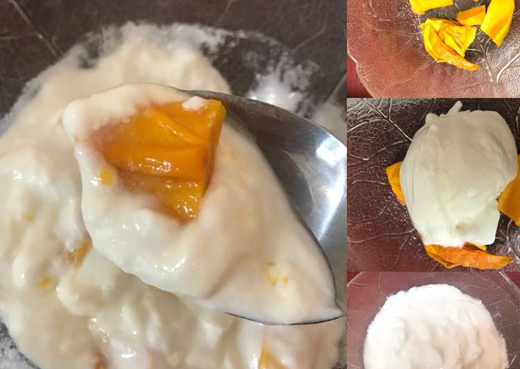 How to Prepare Super Quick Homemade Dry Mango Yoghurt