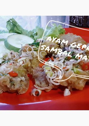 Foto resep 14. Ayam Geprek Sambal Matah