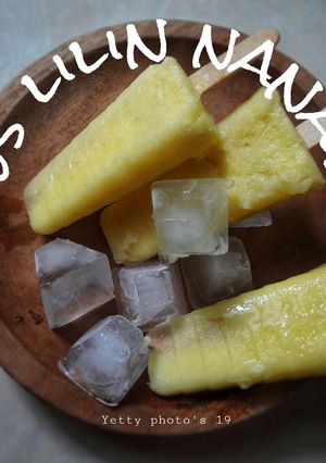 Foto resep Es lilin nanas
