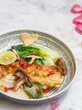 Roasted Cod in Prosecco Asian Style