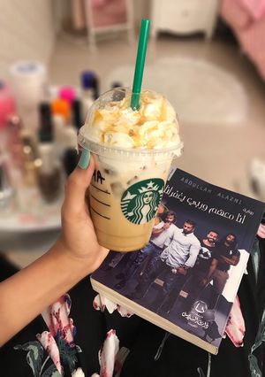 صورة لوصفة ايس لاتي بالكراميل 😌💕